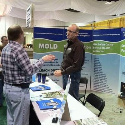 Owner, Paul Wagner at last year's Rochester Home Show.