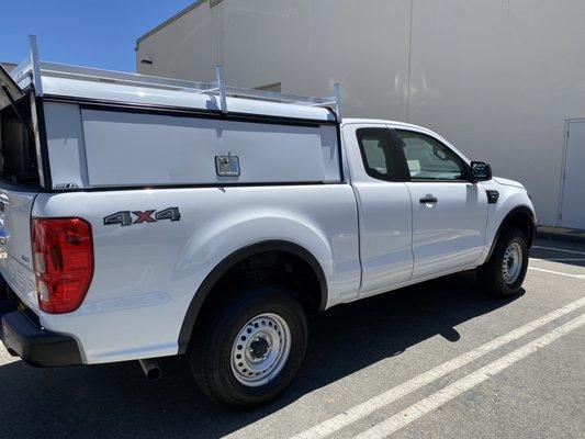 New trucks getting wrapped