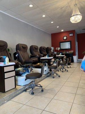 Newly remodeled salon