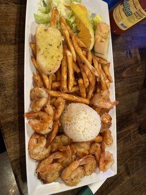 Shrimp dinner