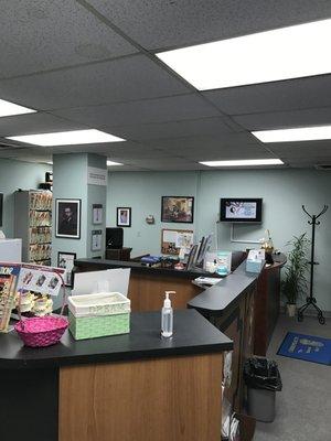 Front Desk and Open Area