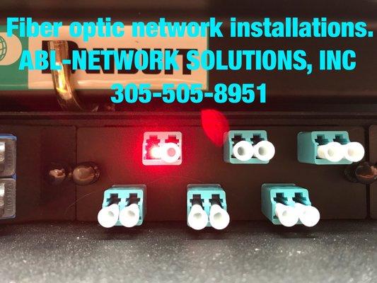 Fiber optic cable installations companies, Fiber optic cable communications Services, network cable installations, voice and Data Cabling...