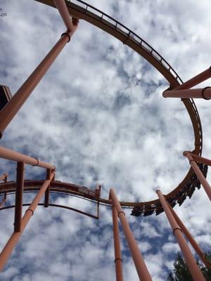 The first drop of your Tatsu flight!