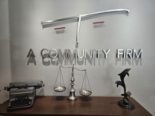 Since 2011 we are a community firm!