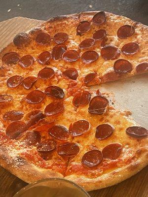 Pepperoni pizza