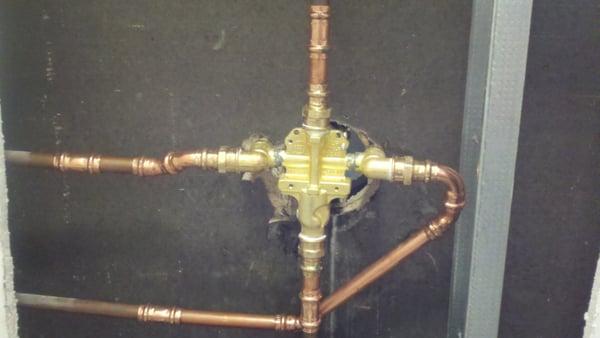 shower valve replacement