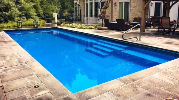 Fiberglass pool