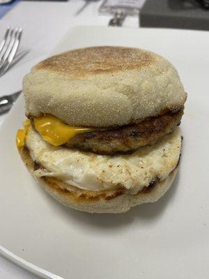 Sausage Egg McMuffin