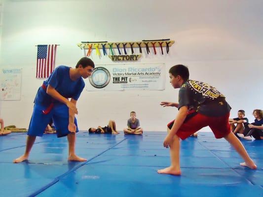 High level grappling for kids and teens alike!