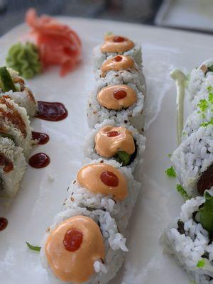 Spicy Scallops Roll