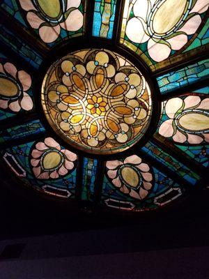 Stained glass ceiling