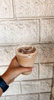 iced vanilla latte