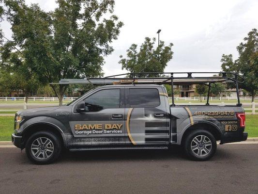 Same Day Garage Door Services, give us a call today for a free estimate!