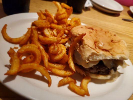 Nine Mile Burger and Curly Fries