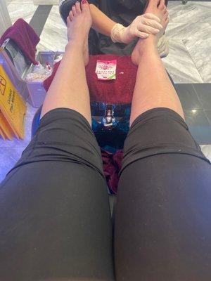 Detox pedicure