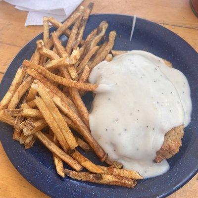 Chicken Fried Steak & Fries