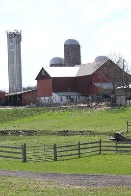 Winding Brook Farm in the Spring.