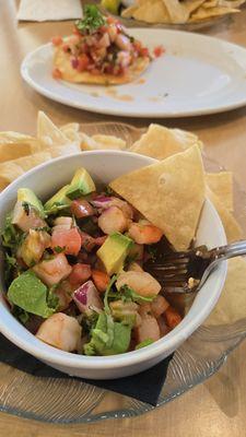 Shrimp ceviche