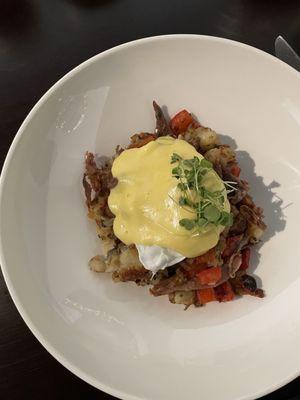 Duck hash (brunch menu)