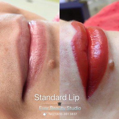 Semi-Permanent Make up for Lip.