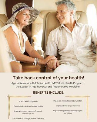 Health Optimization and Age Reversal Program at Infinite Health