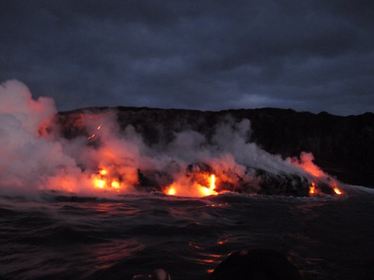 Hawaiian Lava Boat