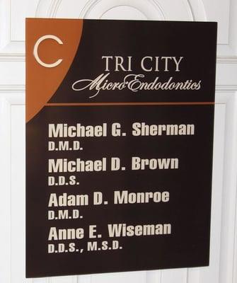 The doctors of Tri City Micro Endodontics. 