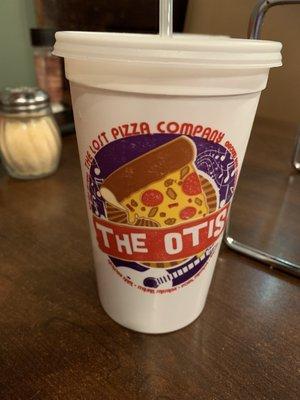 Cute pizza cup