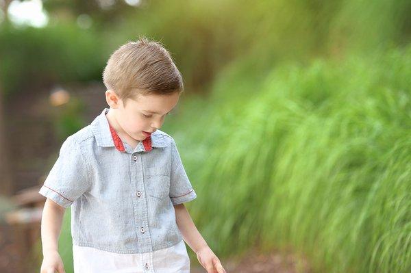 Outdoor child photography