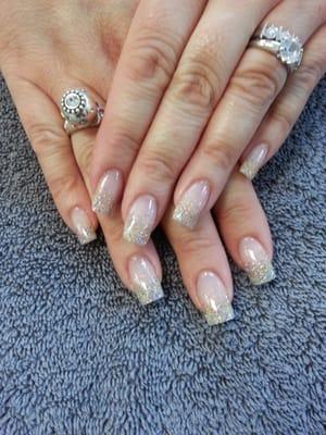 Cute ... With the SNS HEALTHY NATURAL NAILS!