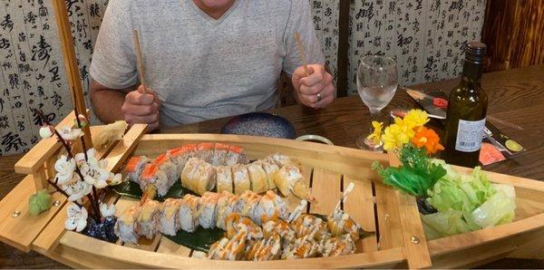 Sushi Boat Combo #1