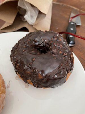 Chocolate Vegan Donut