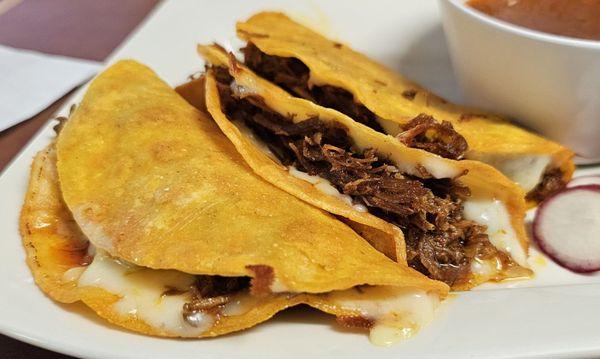 Birria tacos