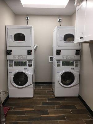 Laundry Room! Accepts Coin and Credit Cards.