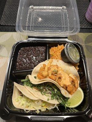 Air , Land & Sea Taco Platter