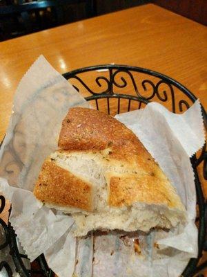 Hot rosemary bread. Unreal.