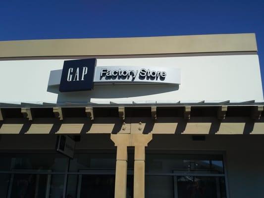 Gap Factory Store, Livermore Premium Outlets, Livermore, CA.