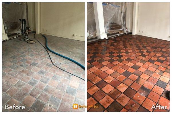 Saltillo Tile Restoration