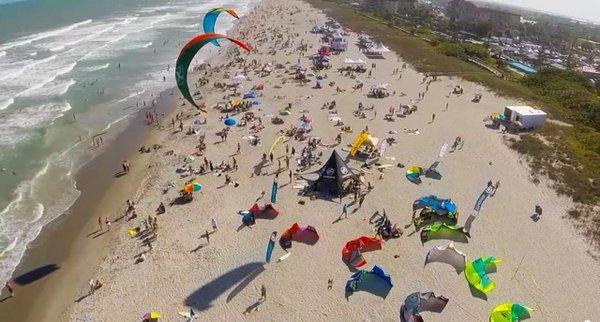 Kiteboarding in Cocoa Beach Florida