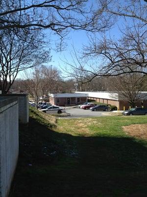 View from Courthouse steps