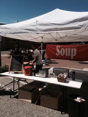 Soup stand!