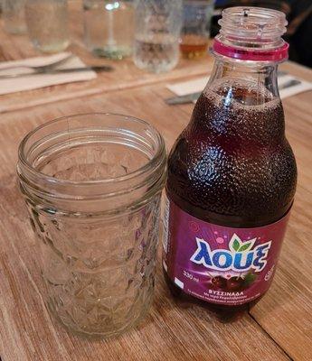 Lux Sour Cherry Soda - So great that I ordered one to take home