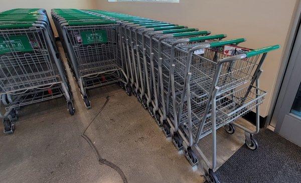 I like the smaller shopping carts to the right.