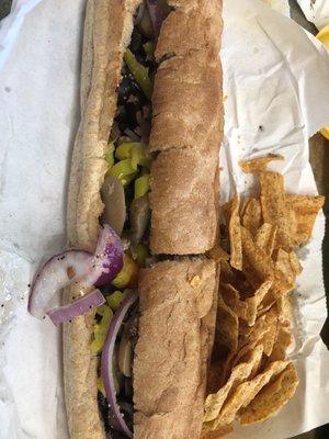 Foot long philly