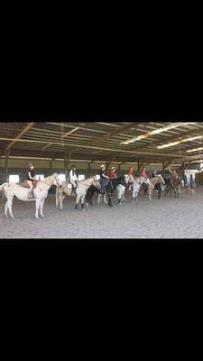 Ride today in our indoor arena.