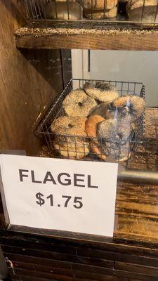 Everything Flagel with Cream Cheese