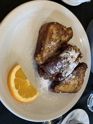 Buttery Vanilla Orange French Toast Special