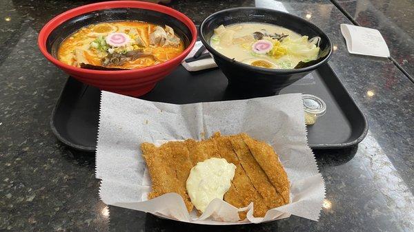 R10. Spicy Chicken Ramen R9. Fried Chicken Cutlet Ramen