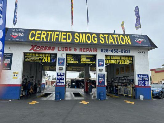 Star Certified Smog and Repair Station.