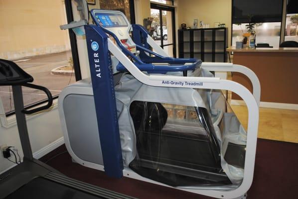 Alter G antigravity treadmill